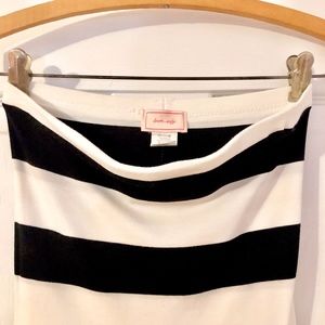 Love...ady striped high low dress